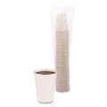  | Boardwalk BWKWHT12HCUP 12 oz. Paper Hot Cups - White (50 Cups/Sleeve, 20 Sleeves/Carton) image number 1