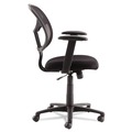 Office Jansan | OIF OIFMT4818 17.72 in. - 22.24 in. Seat Height Swivel/Tilt Mesh Task Chair with Adjustable Arms Supports Up to 250 lbs. - Black image number 3