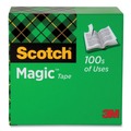 Office Jansan | Scotch 810 1 in. Core 0.5 in. x 36 yds. Magic Tape Refill - Clear (1-Roll) image number 1