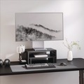 Office Furniture Accessories | Kantek PBS530 Pegboard Riser For 32-in Monitors 15.9 x 11.8 x 7.3 Black Supports 20 lbs image number 2