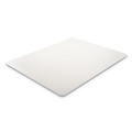 Office Jansan | Deflecto CM11442FCOM 46 in. x 60 in. Rectangle Low Pile Carpet Roll EconoMat Occasional Use Chair Mat - Clear image number 1