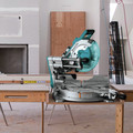 Makita XSL06PM 36V (18V X2) LXT Brushless Lithium-Ion 10 in. Cordless Dual-Bevel Sliding Compound Miter Saw with Laser Kit and 2 Batteries (4 Ah) image number 15