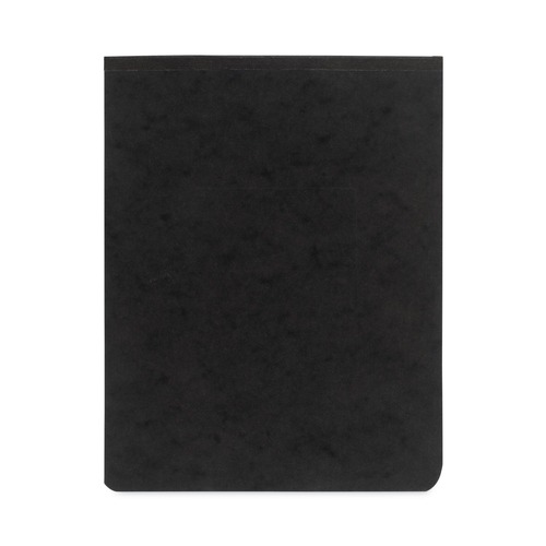 Office Jansan | ACCO A7017021 8.5 in. x 11 in. 2 in. Capacity Two-Piece Prong Fastener Top Bound Report Cover with Tyvek Reinforced Hinge - Black image number 0