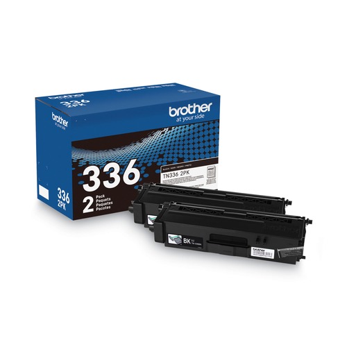 Ink & Toner | Brother TN3362PK 4,000 Page-Yield High-Yield Toner - Black (2/Pack) image number 0