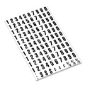 Office Presentation Supplies | MasterVision KT2020 0.75 in. Numbers Interchangeable Magnetic Board Accessories - Black image number 1