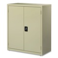 Office Filing Cabinets & Shelves | Alera 25763 36 in. x 18 in. x 42 in. 3 Shelves Economy Assembled Storage Cabinets - Putty image number 5