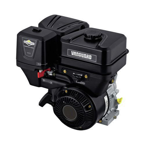Replacement Engines | Briggs & Stratton 305442-0613-F1BS 479cc Vanguard Series Engine with 1 in. Tapped 3/8 - 24 Keyway Crankshaft (CARB) image number 0
