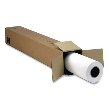 HP DesignJet 24 in. x 150 ft. 6.8 mil Large Format Inkjet Paper - Gloss White (1-Roll)