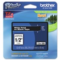 Bulk Savings Pricing 2 | Brother P-Touch TZE335 0.47 in. x 26.2 ft. TZe Standard Adhesive Laminated Labeling Tape - White on Black image number 0