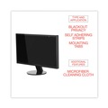 Labor Day Sale! Save $30 off $199! | Innovera IVRBLF215W 16:9 Aspect Ratio Blackout Privacy Filter for 21.5 in. Widescreen Flat Panel Monitor image number 5