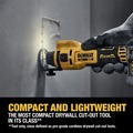 Cut Out Tools | Factory Reconditioned Dewalt DCE555BR 20V MAX XR Lithium-Ion Brushless Cordless Drywall Cut-Out Tool (Tool Only) image number 16