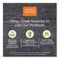Food Service | World Centric TRSC4S 9.1 x 7.1 x 0.7 Fiber Paper Trays - Natural (500/Carton) image number 8