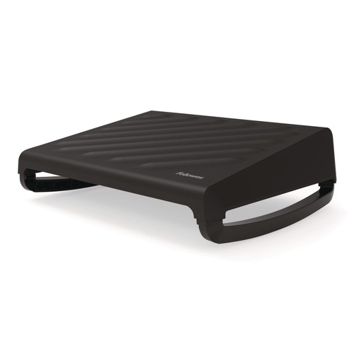 Office Jansan | Fellowes Mfg Co. 100098566 19.3 in. x 14.2 in. x 3.9 in. Breyta Foot Rest - Black image number 0