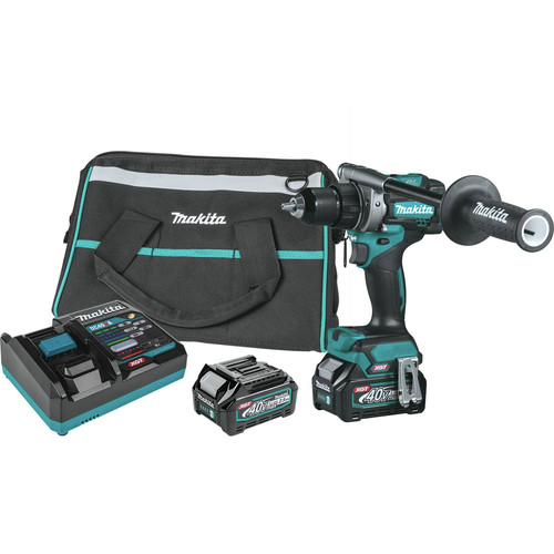 Drill Drivers | Makita GFD01D 40V max XGT Brushless Lithium-Ion 1/2 in. Cordless Drill Driver Kit (2.5 Ah) image number 0