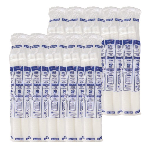 Office Jansan | Dart P100N 1 oz. Polystyrene Portion Cups - Translucent (2500/Carton) image number 0