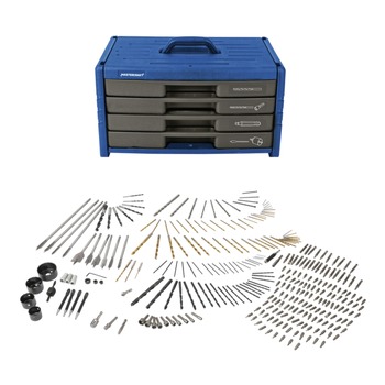 Mastercraft CTI0542375 304-Piece Titanium-Coated Screw Driver Drill Bit Set