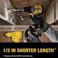 Dewalt DCD800E2 20V MAX XR Brushless Lithium-Ion 1/2 in. Cordless Drill Driver Kit with 2  Compact Batteries (2 Ah) image number 11