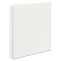 Office Jansan | Avery 09301 11 in. x 8.5 in. 3 Rings 1 in. Capacity Durable View Binder with DuraHinge and EZD Rings - White image number 2