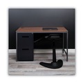  | Alera ALEPAFFCH 14.96 in. x 19.29 in. x 27.75 in. 2 Legal/Letter-Size File Drawers Left or Right File Pedestal - Charcoal image number 5