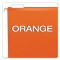  | Pendaflex 04153 1/5 ORA 1/5-Cut Tabs Colored Reinforced Hanging Legal Folders - Orange (25/Box) image number 6