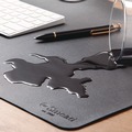 Desk Accessories & Office Organizers | Smead 64833 31.5 in. x 15.7 in. Vegan Leather Desk Pads - Charcoal image number 3