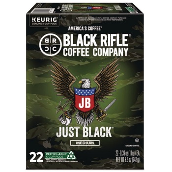 Black Rifle Coffee Company Coffee K-Cups - Just Black (22/Box)