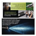 Work Lights | GoGreen Power GG-113-01-3T LED Tactical Flashlight, 3 AAA Batteries (Included), Silver image number 6