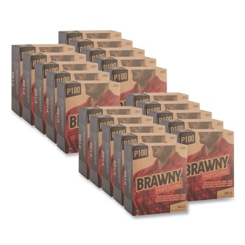 Georgia-Pacific 2-Ply 8 in. x 12-1/2 in. Light-Duty Paper Wipers - White (148/Box, 20 Boxes/Carton)