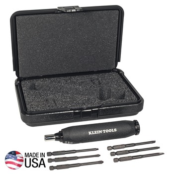Klein Tools 6-Piece Torque Screwdriver Set