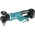 Right Angle Drills | Factory Reconditioned Makita XAD05T-R 18V LXT Brushless Lithium‑Ion 1/2 in. Cordless Right Angle Drill Kit (5 Ah) image number 1