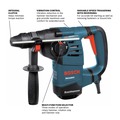 Rotary Hammers | Factory Reconditioned Bosch RH328VC-RT 1-1/8 in. SDS-plus Rotary Hammer image number 4
