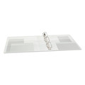 Office Jansan | Avery 17142 11 in. x 8.5 in. 3 Rings 1.5 in. Capacity TouchGuard Protection Heavy-Duty View Binders with Slant Rings - White image number 1
