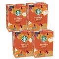 Food Service | Starbucks 12412028 Coffee K-Cups - Pumpkin Spice (22/Box, 4 Boxes/Carton) image number 0