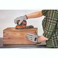 Random Orbital Sanders | Black & Decker BDCRO20C 20V MAX Cordless Random Orbital Sander image number 7