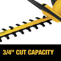 Hedge Trimmers | Dewalt DCHT820B 20V MAX Lithium-Ion 22 In. Hedge Trimmer (Tool Only) image number 4