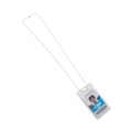 Office Jansan | Advantus 75417 36 in. Long Metal Ball Chain Fastener Nickel Plated ID Badge Holder Chain (100/Box) image number 4