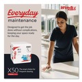 Office Jansan | WypAll 35025 X50 12-1/2 in. x 10 in. 1/4 Fold Cloths - White (26/Pack, 32 Packs/Carton) image number 4