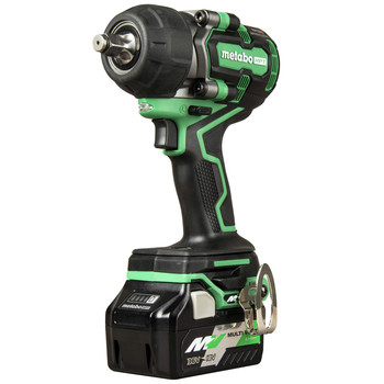 Metabo HPT WR36DEM MultiVolt 36V Brushless Lithium-Ion 1/2 in. Cordless Mid-Torque Impact Wrench Kit with 2 Batteries (2.5 Ah)