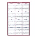  | AT-A-GLANCE PM212-28 12 Month: Jan 2026 to Dec 2026 24 in. x 36 in. Vertical/Horizontal Wall Calendar - White/Blue/Red Sheets image number 1
