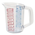 Beverage Serveware | Rubbermaid Commercial FG321500CLR Bouncer 16 oz. Measuring Cup - Clear image number 0
