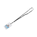 Office Jansan | Advantus 75403 36 in. Long Metal Clip Fastener Deluxe Safety Lanyards - Black (24/Box) image number 2