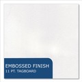 File Folders | Roaring Spring 50118 Accommodates (50) 11 in. x 8.5 in. Sheets Pocket Folder - White (250/Carton) image number 6