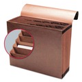 Office Jansan | Smead 70388 TUFF 1/6-Cut Tab Jan. to Dec. Expanding File - Letter, Redrope image number 3