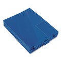 Labor Day Sale! Save $30 off $199! | Pendaflex 13542 8.5 in. x 11 in. 1/3-Cut End Tab Colored Poly Out Guides with Center Tab - Blue (50/Box) image number 1