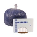 Office Jansan | Boardwalk Z8048VNKR01 40 in. x 48 in. 45 gal. 16 mic High Density Industrial Can Liners Coreless Rolls - Natural (250/Carton) image number 2
