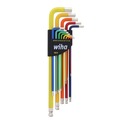 Hand Tool Sets | Wiha Tools 66981 13-Piece Ball End Color Coded Inch Hex L-Key Set image number 1