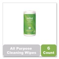 Cleaning & Janitorial Supplies | Method 338525 1 Ply All Purpose Cleaning Wipes - White Lime and Sea Salt (6/Carton) image number 3