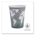 Cups and Lids | Eco-Products EP-BHC12-WAPK 12 oz. World Art Renewable and Compostable Hot Cups - Gray (50/Pack) image number 8