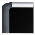 Office & Office Supplies | MasterVision MVI270301 SoftTouch 72 in. x 48 in. Aluminum Frame Bulletin Board - Black image number 2