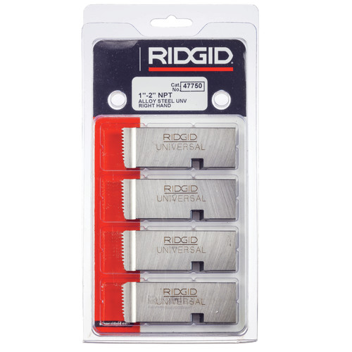 New Ridgid Universal  1/4-3/8 NPT-RH High Speed Steel Pipe Dies 47760 
